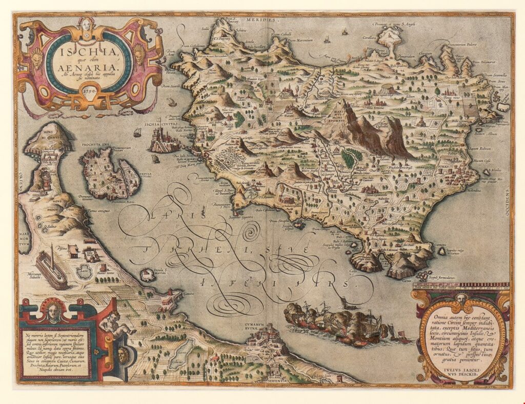 Mappe di Ortelius Ischia