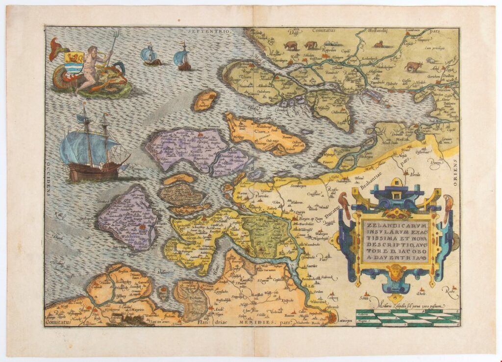 Mappe di Ortelius DuCATuS BRABANTIAE