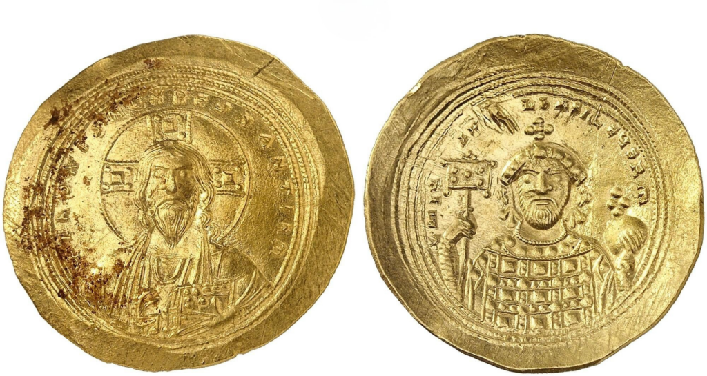 Michele IV (1034-1041), Histamenon nomisma. Künker, Asta 365, lot. 5556
