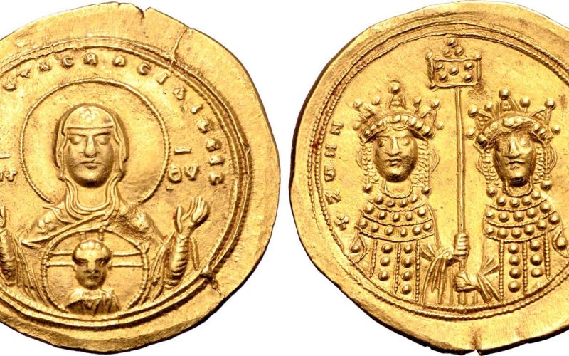 Zoe e Teodora, 1042. Histamenon nomisma, Roma Numismatics, Asta 21, lot. 1008